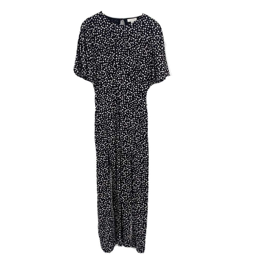 Topshop Black and White Polka Dot Dress US 6 - UK 10